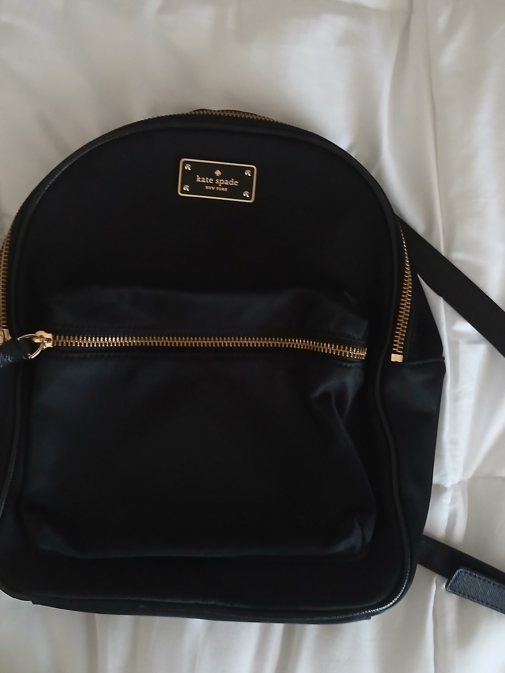 kate spade Black Nylon Mini Backpack